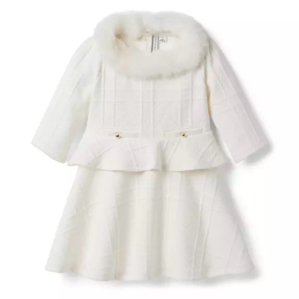 Janie and Jack Cream Formal Dress